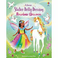 Sticker Dolly Dressing Rainbow Unicorns