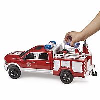 RAM 2500 Rescue Truck w Lights, Sound, and Water Cannon
