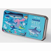 50-pc Puzzle Tin - Shark Reef 