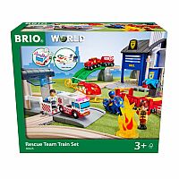 Brio Rescue Team Train Set