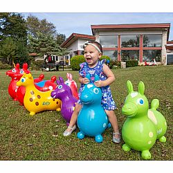 Rody Purple Horse Bounce Toy
