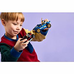 Leo Ninjago Rogue vs. Drix Race Car Duel