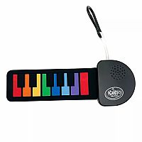 Mini Keychain Roll-Up Electronic Piano
