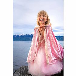 Deluxe Pink Rose Cape Size 5-6