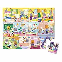 Daily Routines 24 Piece Puzzle