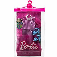 Barbie Eco Fashions Set Pink Ruffle Glam