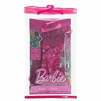 Barbie Fashions Ruffled Pink Heart Dress