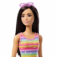 Barbie Skate and Run Brunette w/ Puppy