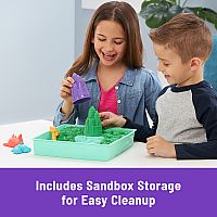Kinetic Sand Sandbox Set - Green