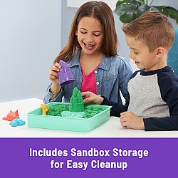 Kinetic Sand Sandbox Set - Green