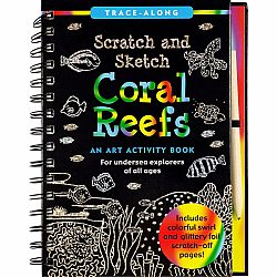 Scratch & Sketch Coral Reefs (Trace Along): For Undersea Explorers of All Ages
