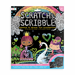 Scratch Scribble Princess Garden