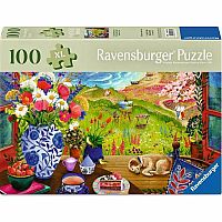 Seaside Window View - 100 Piece Puzzle