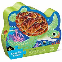 Foil Sea Turtle 36 Piece Puzzle