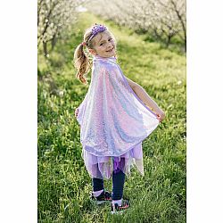 Lilac Sequins Cape Size 5/6