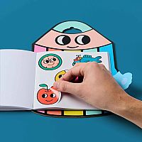 Montessori Geometric Shapes Sticker Book