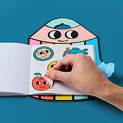 Montessori Geometric Shapes Sticker Book