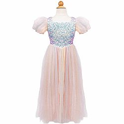 Rainbow Sherbert Sparkle Dress - Size 3-4