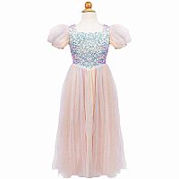 Rainbow Sherbert Sparkle Dress - Size 5-6