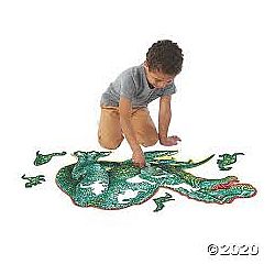 Shiny Dinosaur Floor Puzzle