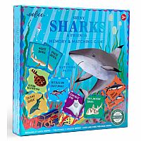 Shiny Sharks Memory Matching Game