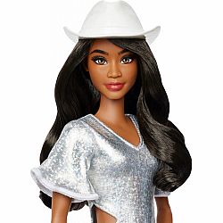 Barbie Fashionista Doll Silver Cowgirl