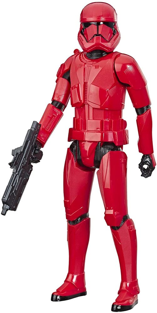 red storm trooper action figure