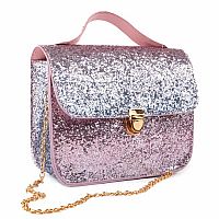 Skyline Sparkle Party Purse - Pink