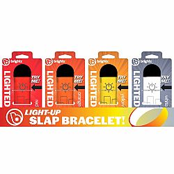 Lighted Slap Bracelet - White