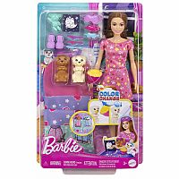 Barbie Color Change Pups Sleepover