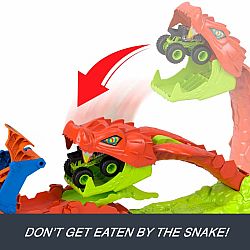 Hot Wheels Monster Trucks - Snake Slam Takedown Playset