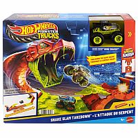 Hot Wheels Monster Trucks - Snake Slam Takedown Playset