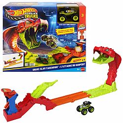 Hot Wheels Monster Trucks - Snake Slam Takedown Playset