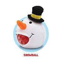 Plush Ball Jellies Christmas - Snowball