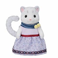 Calico Critters Snow Leopard Family