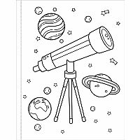 Solar System Coloring Book