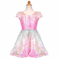 Sorbet Swirl Skater Dress - Size 3/4
