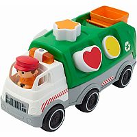 Shape Sorting Recycling Truck