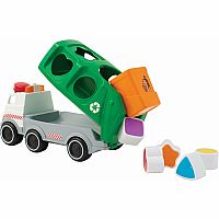 Shape Sorting Recycling Truck