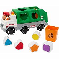 Shape Sorting Recycling Truck