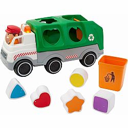 Shape Sorting Recycling Truck