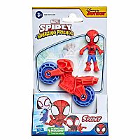 Mini Spidey with Motorcycle