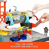 Matchbox Spin Cyclone Car Wash Playset