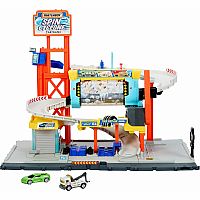 Matchbox Spin Cyclone Car Wash Playset
