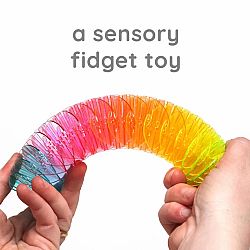 Morf Fidget Spring - Small Rainbow