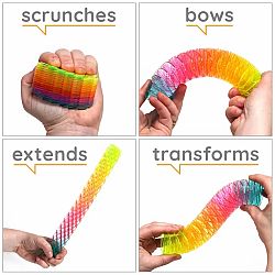 Morf Fidget Spring - Small Rainbow