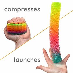 Morf Fidget Spring - Small Rainbow