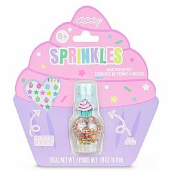 Sprinkles Nail Polish, Stickers & Ring Set