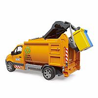 Bruder Sprinter Garbage Service w/ Cans