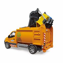 Bruder Sprinter Garbage Service w/ Cans